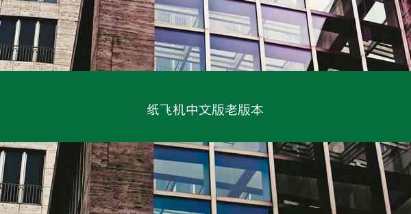 纸飞机中文版老版本