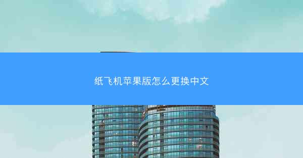 纸飞机苹果版怎么更换中文