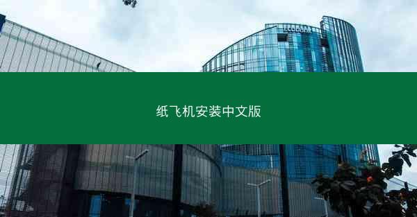 纸飞机安装中文版