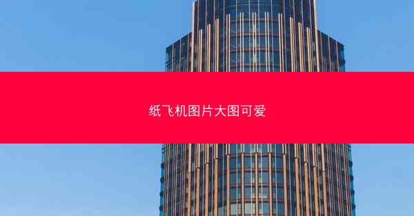 纸飞机图片大图可爱
