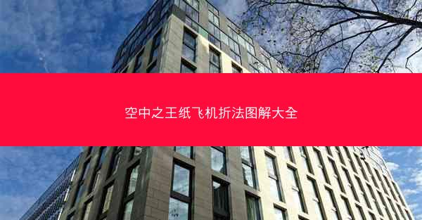 空中之王纸飞机折法图解大全