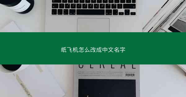 纸飞机怎么改成中文名字