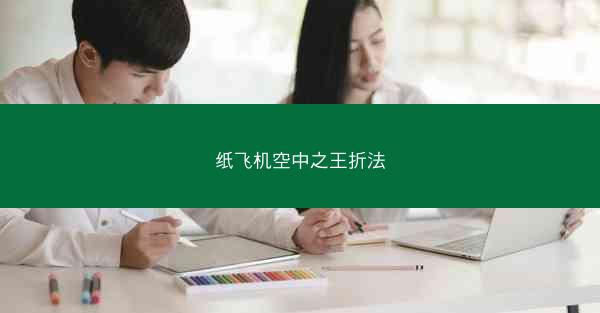 纸飞机空中之王折法