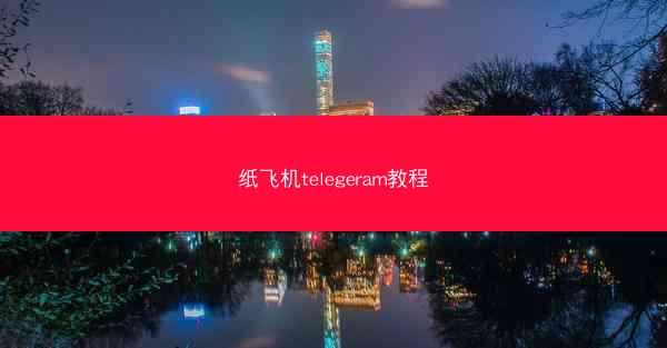 纸飞机telegeram教程