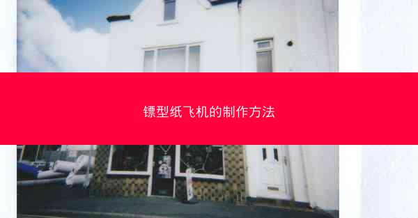 镖型纸飞机的制作方法