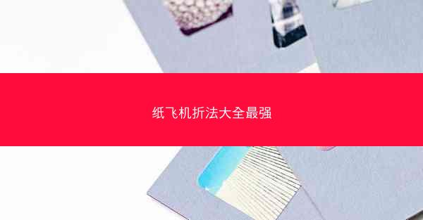 纸飞机折法大全最强