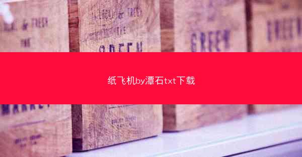 纸飞机by潭石txt下载