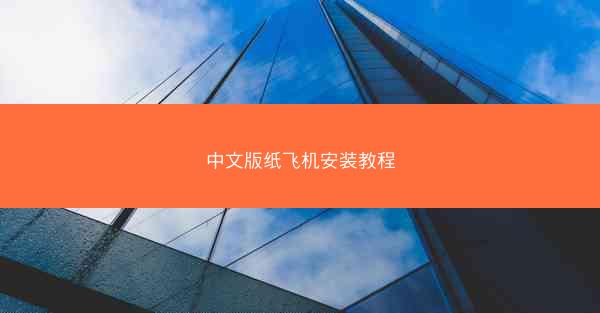 中文版纸飞机安装教程
