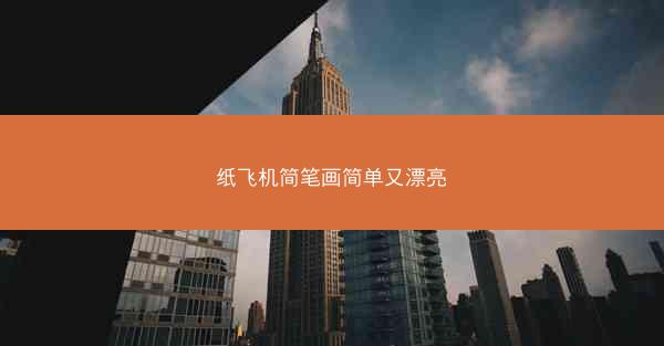 纸飞机简笔画简单又漂亮