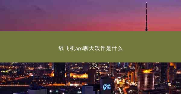 纸飞机app聊天软件是什么