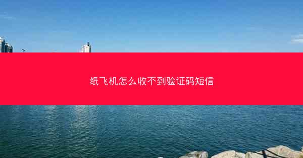 纸飞机怎么收不到验证码短信