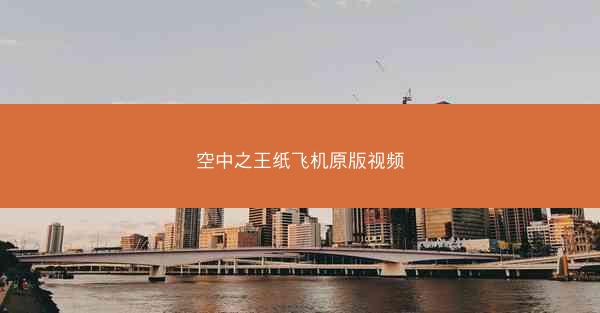 空中之王纸飞机原版视频