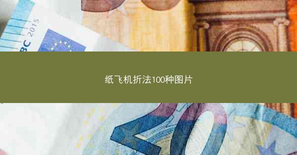 纸飞机折法100种图片