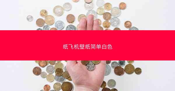 纸飞机壁纸简单白色