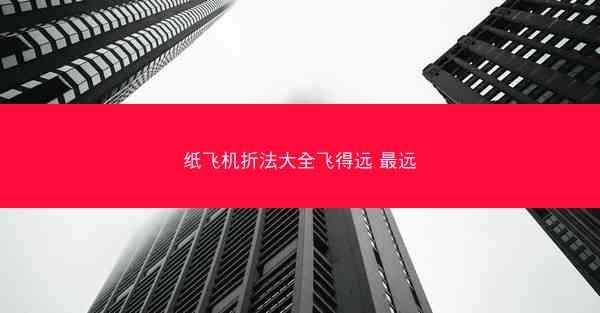 纸飞机折法大全飞得远 最远