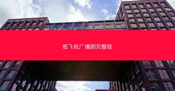 纸飞机广播剧完整版