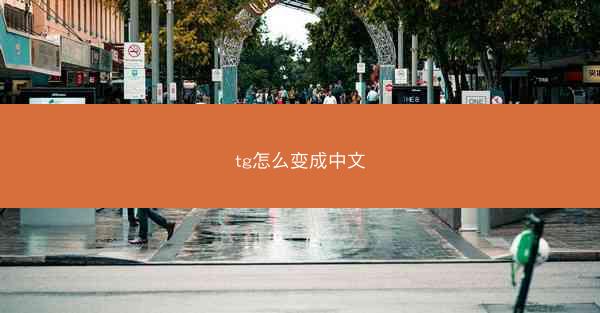 tg怎么变成中文