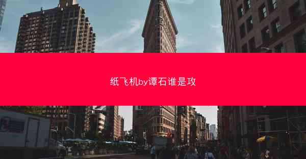 纸飞机by谭石谁是攻