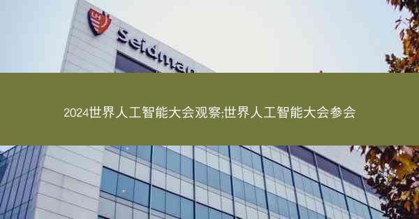 2024世界人工智能大会观察;世界人工智能大会参会