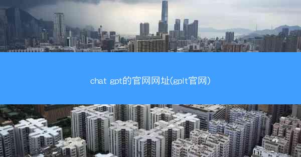 chat gpt的官网网址(gplt官网)