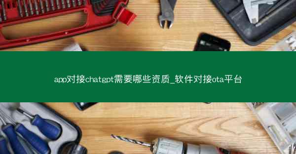 app对接chatgpt需要哪些资质_软件对接ota平台