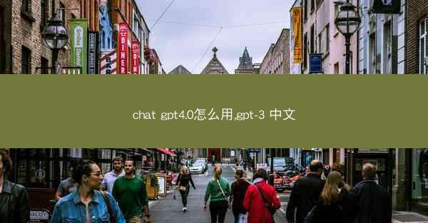 chat gpt4.0怎么用,gpt-3 中文