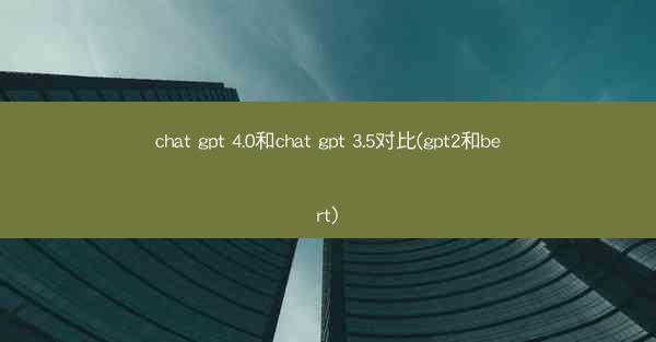 chat gpt 4.0和chat gpt 3.5对比(gpt2和bert)