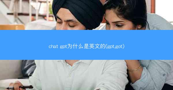 chat gpt为什么是英文的(gpt,got)