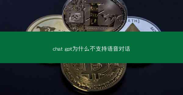 chat gpt为什么不支持语音对话