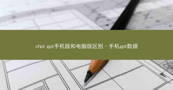 chat gpt手机版和电脑版区别、手机gpt数据