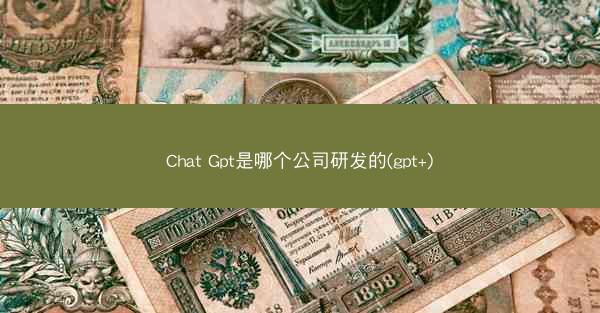 Chat Gpt是哪个公司研发的(gpt+)