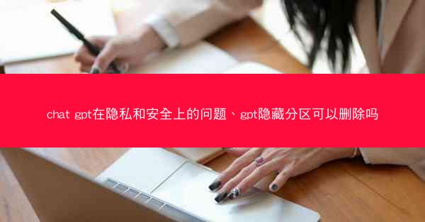 chat gpt在隐私和安全上的问题、gpt隐藏分区可以删除吗