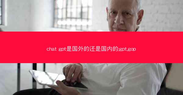 chat gpt是国外的还是国内的;gpt,gop