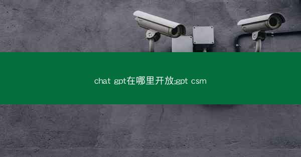 chat gpt在哪里开放;gpt csm