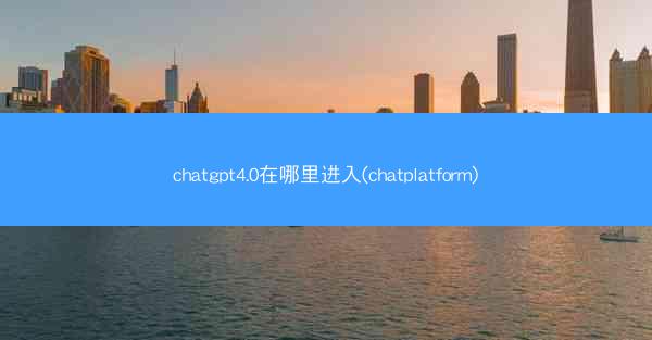chatgpt4.0在哪里进入(chatplatform)
