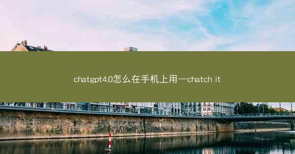 chatgpt4.0怎么在手机上用—chatch it