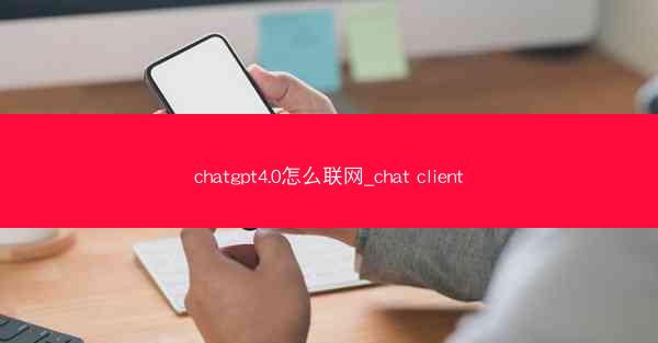 chatgpt4.0怎么联网_chat client