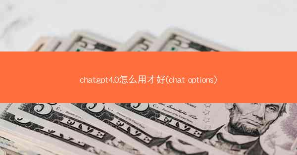 chatgpt4.0怎么用才好(chat options)