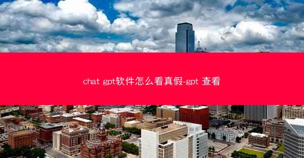 chat gpt软件怎么看真假-gpt 查看