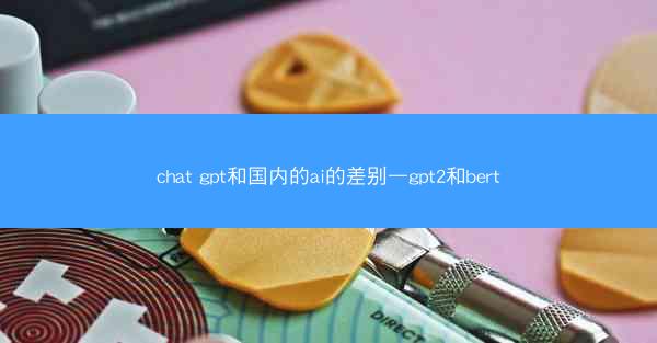 chat gpt和国内的ai的差别—gpt2和bert