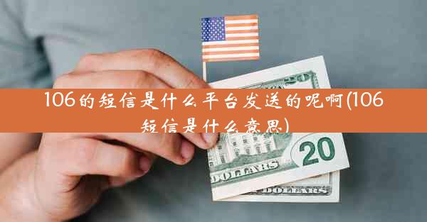 106的短信是什么平台发送的呢啊(106短信是什么意思)