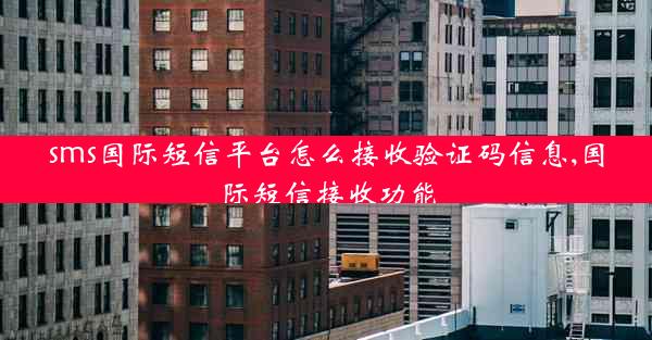 sms国际短信平台怎么接收验证码信息,国际短信接收功能