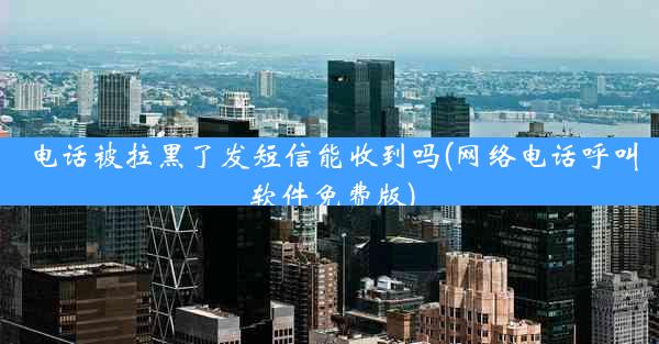 电话被拉黑了发短信能收到吗(网络电话呼叫软件免费版)