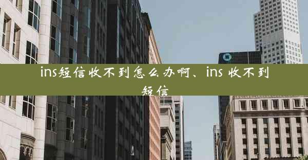 ins短信收不到怎么办啊、ins 收不到短信