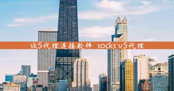 sk5代理连接软件_socks v5代理
