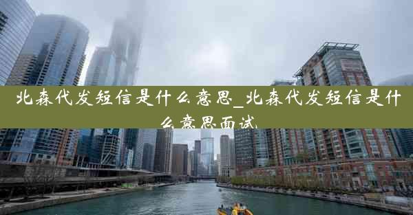 北森代发短信是什么意思_北森代发短信是什么意思面试