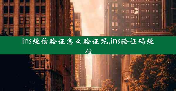 ins短信验证怎么验证呢,ins验证码短信
