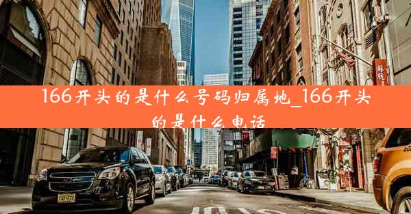 166开头的是什么号码归属地_166开头的是什么电话