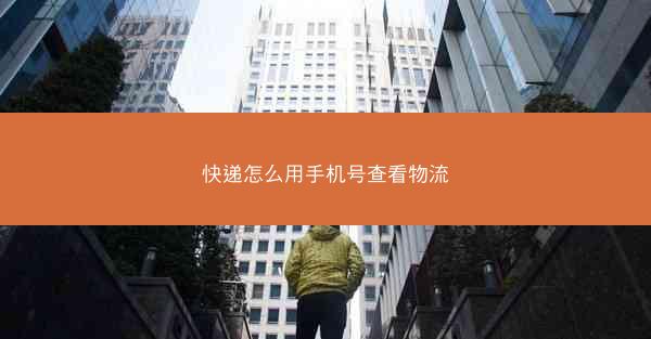快递怎么用手机号查看物流