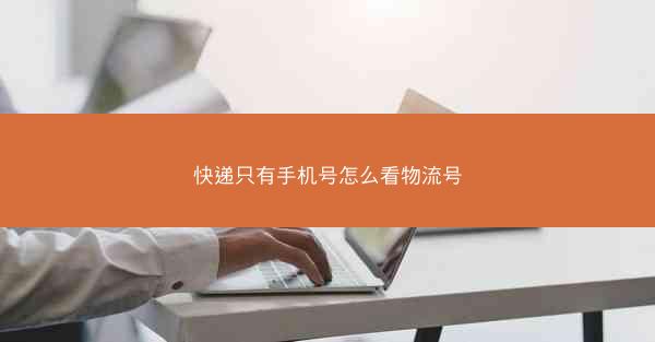 快递只有手机号怎么看物流号